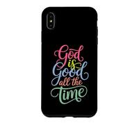 Carcasa para iPhone XS MAX God Is Good All The Time Christian Cute Bible Versículo