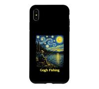 Carcasa para iPhone XS MAX Gogh Pesca Divertido Pescador Al Aire Libre Lago Arte Go Fish