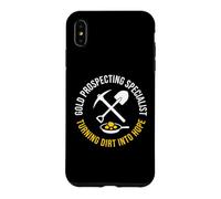 Carcasa para iPhone XS MAX Gold Prospecting Specialist Funny Mining