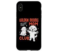 Carcasa para iPhone XS MAX Golden Doodle Mom Club Goldendoodle Dog Mom Día de la Madre