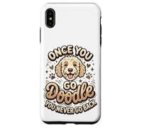 Carcasa para iPhone XS MAX Goldendoodle Mom Goldendoodle Dad Once You Go Dueño de Doodle