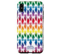 Carcasa para iPhone XS MAX Good Luck Trolls Rainbow All Over Print