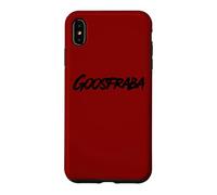 Carcasa para iPhone XS MAX Goosfraba Funny Anger Control