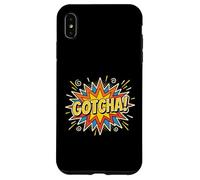 Carcasa para iPhone XS MAX Gotcha April Fools Day Broma Humor Broma Comedia Joker