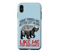 Carcasa para iPhone XS MAX Gracioso Algunas Cosas Son Mejor dejarlas Solas como yo por Ejemplo