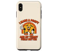 Carcasa para iPhone XS MAX Gracioso I Made A Poopy and My Tummy Feels Better