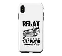 Carcasa para iPhone XS MAX Gráfico de Estrellas Relax The Tuba Player Is Here