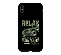 Carcasa para iPhone XS MAX Gráfico de Estrellas Relax The Tuba Player Is Here