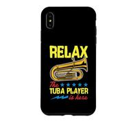 Carcasa para iPhone XS MAX Gráfico de Estrellas Relax The Tuba Player Is Here