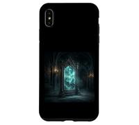 Carcasa para iPhone XS MAX Gráfico de Mystic Mirror Portal Gothic Fantasy Magic Realm
