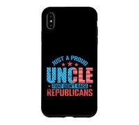 Carcasa para iPhone XS MAX Gráfico de tío Orgulloso antirepublicano