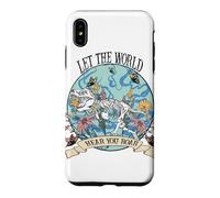 Carcasa para iPhone XS MAX Gráfico Floral de Dinosaurio Hear You Roar Empowerment