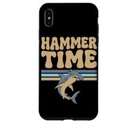 Carcasa para iPhone XS MAX Gráfico Retro de Hammer Time Hammerhead Shark