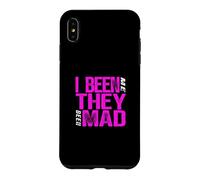 Carcasa para iPhone XS MAX Gráfico Rosa Color They Mad I Been Me Pink