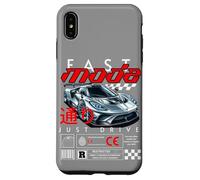 Carcasa para iPhone XS MAX Gráfico Vintage de Coches de Carreras de Deriva de Japón JDM Fast Mode
