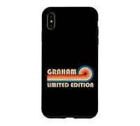 Carcasa para iPhone XS MAX Graham Retro 70s 80s Sunset Stripe