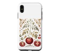 Carcasa para iPhone XS MAX Graphic Tomato Vintage Botanical Drawing