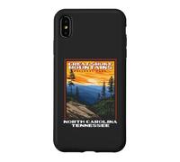 Carcasa para iPhone XS MAX Great Smoky Mountains Vintage WPA National Park Smokies