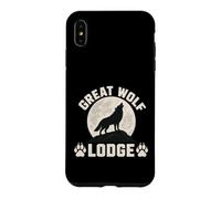 Carcasa para iPhone XS MAX Great Wolf Lodge Lovers Outdoor Adventure Enthusiast Graphic