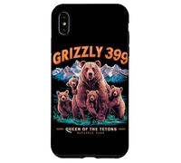 Carcasa para iPhone XS MAX Grizzly 399 Bear Lovers Reina del Parque Nacional Tetons