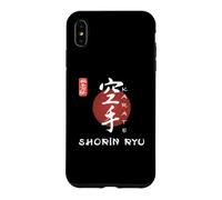 Carcasa para iPhone XS MAX Grupo de caligrafía Japonesa Shorin Ryu Karate y Artes Marciales