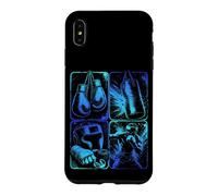 Carcasa para iPhone XS MAX Guantes de Boxeo geniales para Saco de Boxeo, Boxeador de Fitness