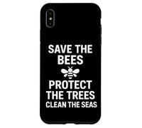 Carcasa para iPhone XS MAX Guardar Las Abejas Árboles Mares Eco Naturaleza