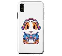 Carcasa para iPhone XS MAX Guinea Pig Rodents Gamer, Gaming Can't Hear You I'm Gaming