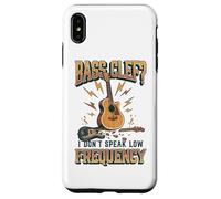 Carcasa para iPhone XS MAX Guitarra acústica Divertida de Baja frecuencia I Don't Speak