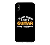 Carcasa para iPhone XS MAX Guitarra I'm Only Talking To My Guitar Today