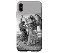 Carcasa para iPhone XS MAX Gustave Dore Jacob luchando con el ángel 1855