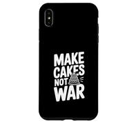 Carcasa para iPhone XS MAX Hacer Pasteles no Guerra Divertido Amante de Hornear