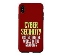 Carcasa para iPhone XS MAX Hacker ético de Seguridad cibernética protegiendo el Mundo en la Sombra