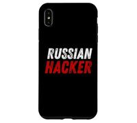 Carcasa para iPhone XS MAX Hacker Ruso Ciberseguridad Humor Code Breaker Rusia Coder