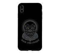 Carcasa para iPhone XS MAX Hail The Pussy Goth Satan Clothing Gothic Hail Satan