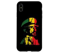 Carcasa para iPhone XS MAX Haile Selassie Art Etiopía Reggae Rasta