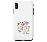 Carcasa para iPhone XS MAX Halloween Fantasma Diablo Ángel Kawaii