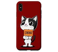 Carcasa para iPhone XS MAX Halloween Spooky Holiday Cute Kitten Funny Cat Halloween