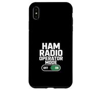 Carcasa para iPhone XS MAX Ham Radio Operador Modo Divertido Dichos Toggle