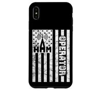 Carcasa para iPhone XS MAX Ham Radio Operator | USA Flag Home Pride Amateur Radio