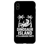 Carcasa para iPhone XS MAX Hamaca Divertida Isla Dinosaurio Fiesta jurásica