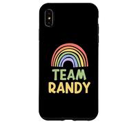 Carcasa para iPhone XS MAX Happy Colorful Team Randy Rainbow Pride Green Yellow