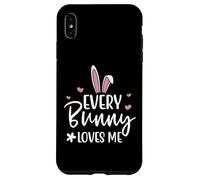 Carcasa para iPhone XS MAX Happy Easter Every Bunny Sign Every Bunny Loves Me Chicks