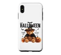 Carcasa para iPhone XS MAX Happy Halloween Witch Teddy Bear Pumpkin Graphic