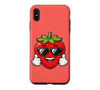 Carcasa para iPhone XS MAX Happy Strawberry aplaude Summer Cool Vibes