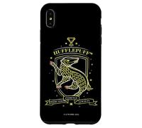 Carcasa para iPhone XS MAX Harry Potter Hand Drawn Hufflepuff Shield