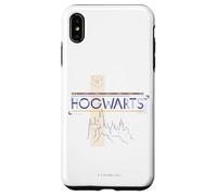 Carcasa para iPhone XS MAX Harry Potter Hogwarts Castle Line Drawing