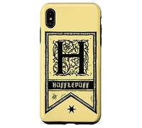 Carcasa para iPhone XS MAX Harry Potter Hufflepuff Drawn Banner