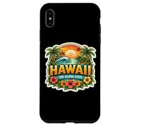 Carcasa para iPhone XS MAX Hawái The Aloha State Souvenir Visitor Memorabilia Hawaiian