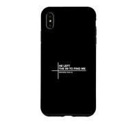 Carcasa para iPhone XS MAX He Left The 99 To Find Me